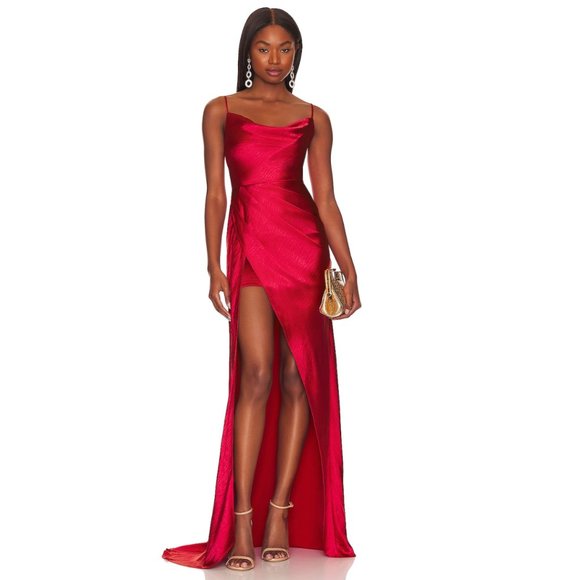 Lovers + Friends Dresses & Skirts - Lovers and Friends Renata Gown in Cherry Red NWOT Size Small